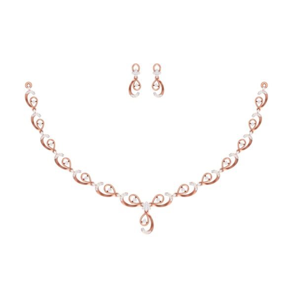 Showers of stars poetic Necklace set