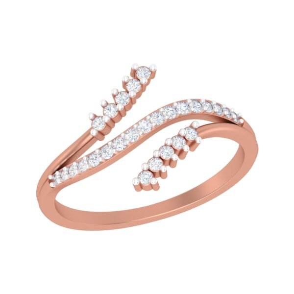 Spinning Gem Dazzler Set Diamond Ring