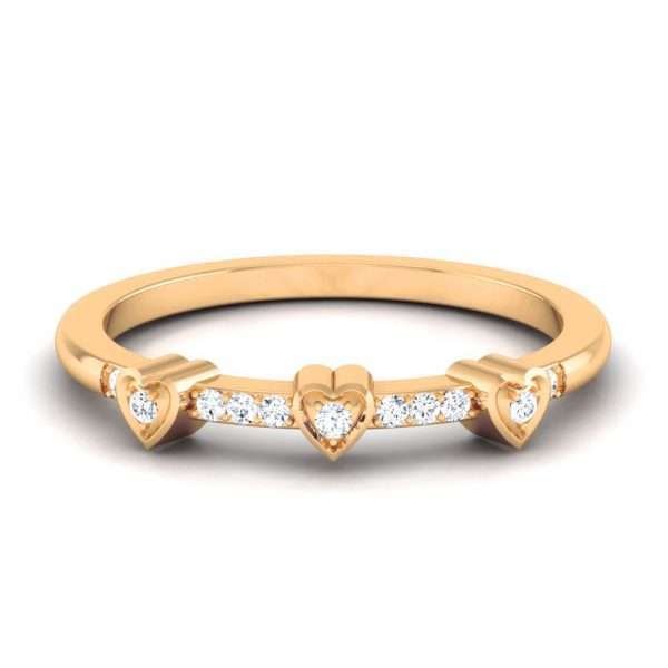 22KT Infinity Design Gold Ring | Light Weight | Online Exclusive Collection  | PC Chandra Jewellers