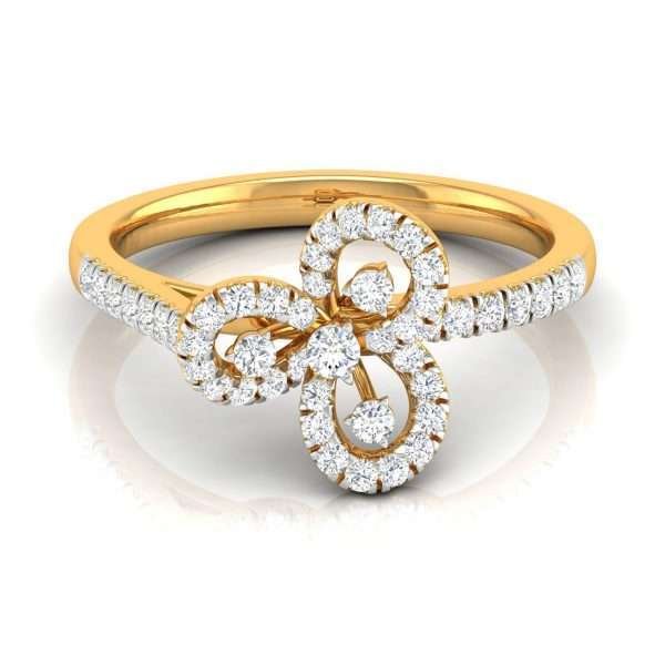 Floral Radiance Diamond ring
