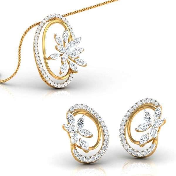 Luxurious Luminosity Pendant Set for women