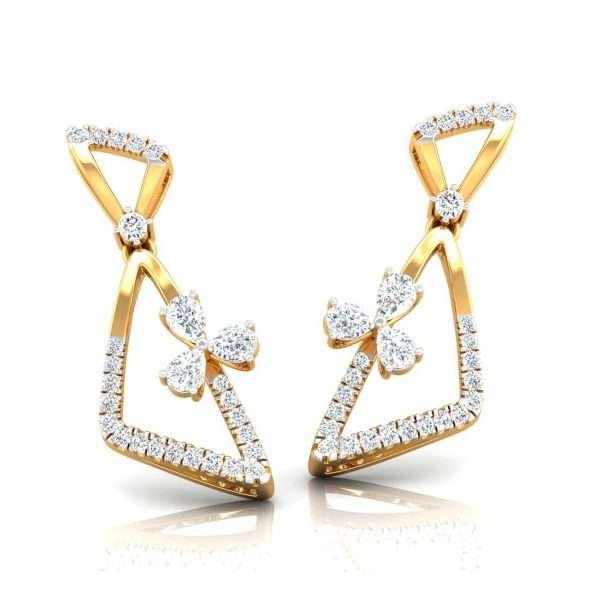 Radiant Brilliance Diamond Earrings